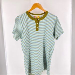 Big Bud Striped Green and Blue Size XS